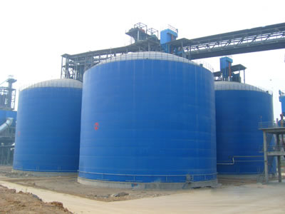 安泽水泥钢板库改造